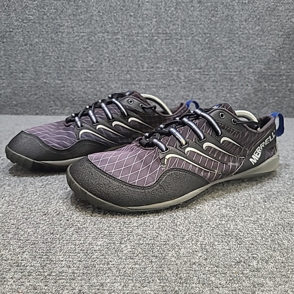 Merrell Sonic Glove Men's Barefoot Running Shoes Black Vibram J15277 Size 11.5
